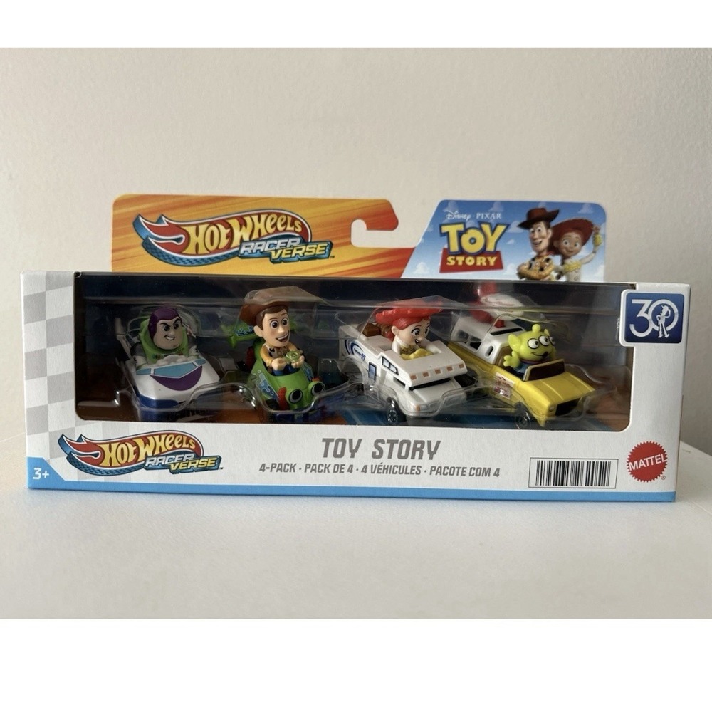 2025 New Hot Wheels Racer Verse TOY STORY 4 Pack JESSIE- Space Alien New